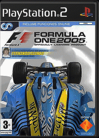 Formula One 2005 PAL Playstation 2 PAL box art